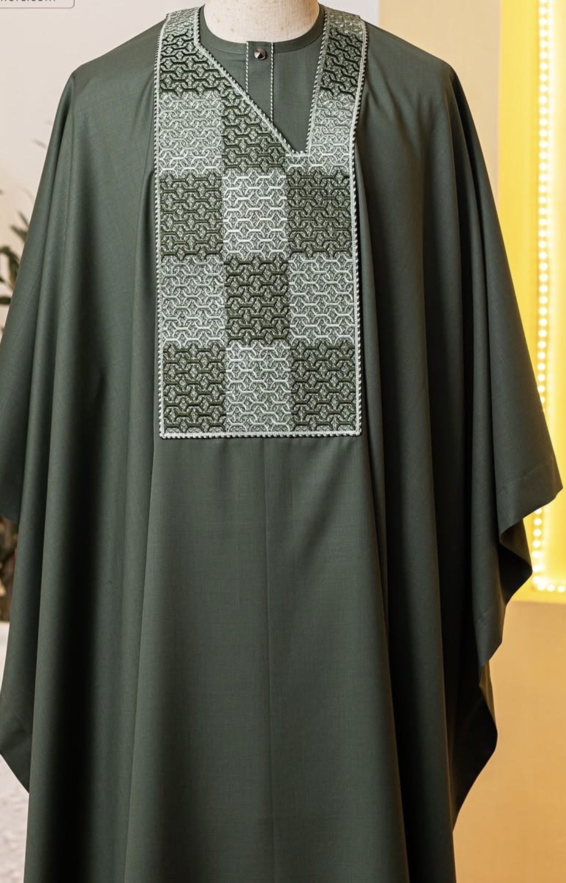 Boubou Prestige Émeraude